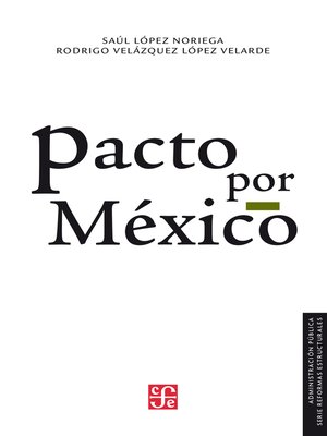 cover image of Pacto por México